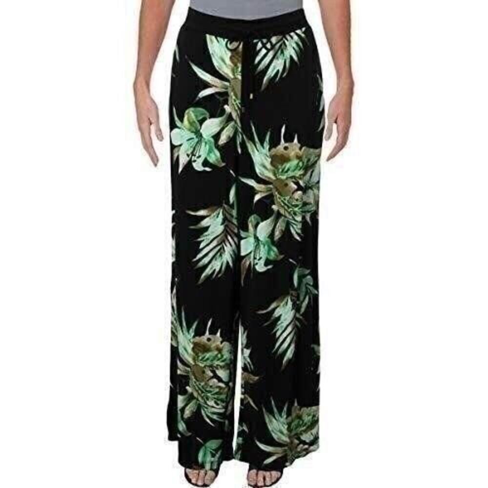 Lauren Ralph Lauren Women's Wide Leg Floral Pants - Picture 3 of 4
